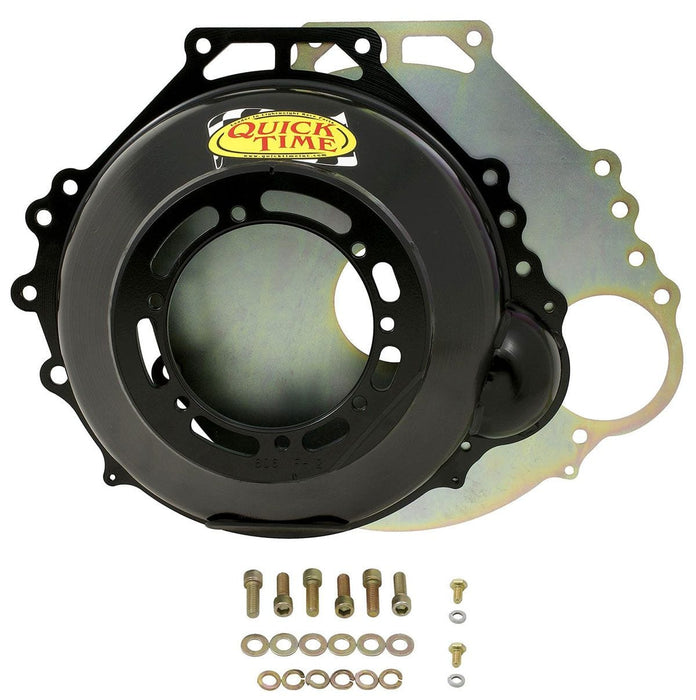 QTI Suit Ford 289-302-351 Windsor & 302-351 Cleveland With 157 Tooth C4 T Steel SFI 30.1 Bellhousing QTRM-6061 Autofit