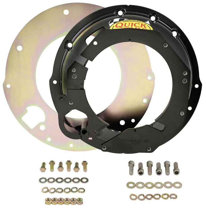 QTI Suit Mazda 13B/20B To T56 Magnum & T56 Chev LS1 Transmission Steel SFI 6.1 Bellhousing QTRM-4091MWA Autofit