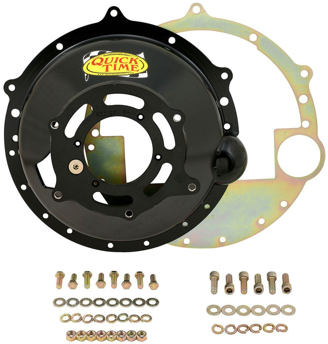QTI Suit SB & BB Chev With Muncie, Saginaw, T5 Transmission, 153 & 168 To Steel SFI 6.1 Bellhousing QTRM-6021-SFI Autofit