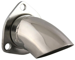 QTP 2-1/2" 3-Bolt Flange Round Polished S/S Adjustable Turn Down QTP11250 Autofit