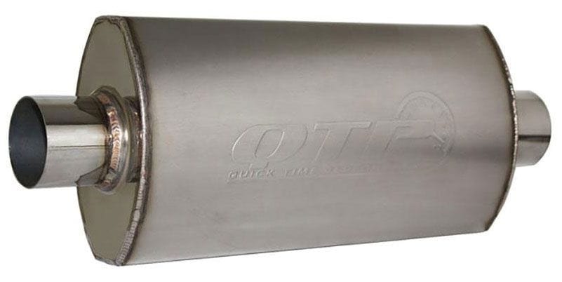 QTP 3" With Center Inlet/Outlet AR3 S/S Muffler QTP12300 Autofit