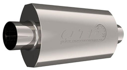 QTP 3" With Center Inlet/Outlet AR3 S/S Muffler QTP12300 Autofit