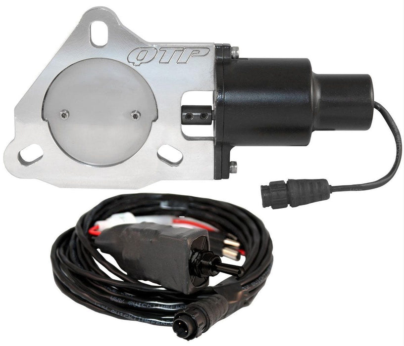 QTP Includes Electric Valve, Toggle Switch & Wiring 3" Single Electric Exhaust Cutout Kit QTPEC30 Autofit