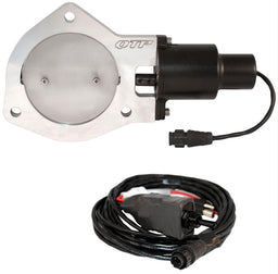 QTP Includes Electric Valve, Toggle Switch & Wiring 4" Single Electric Exhaust Cutout Kit QTPEC40 Autofit