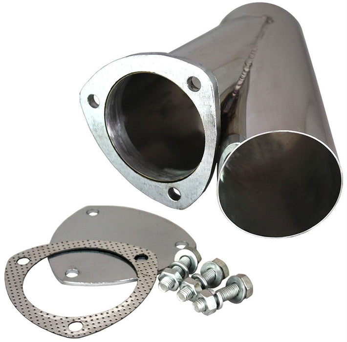 QTP with Flange 3" Stainless Steel Y-Branch Cutout QTP10300 Autofit