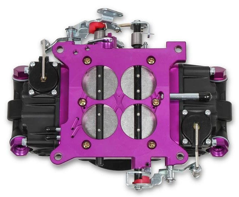 QUICKFUEL Mechanical Secondaries, No Choke, 4150 Series, Black Coated Finish 750 CFM Brawler Race Carburettor Q-BR-67302 Autofit