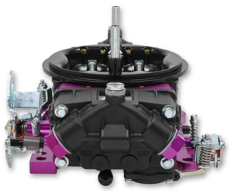 QUICKFUEL Mechanical Secondaries, No Choke, 4150 Series, Black Coated Finish 750 CFM Brawler Race Carburettor Q-BR-67302 Autofit
