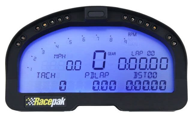RACEPAK Blue backlight, Display up to 28 inputs IQ3 Display Dash R250-DS-IQ3 Autofit