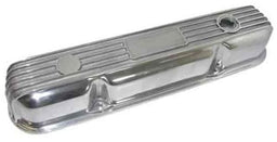 Racing Power Company Fits S/B Mopar 340 Polished Aluminium Valve Cover, Finned Style RPCR7671 Autofit