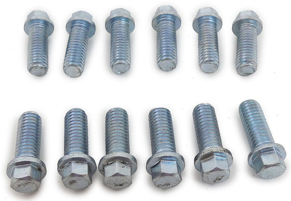 Racing Power Company Pack of 12 Stainless Header Bolt Kit, 3/8-16 x 1" RPCR0938S Autofit