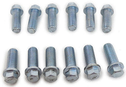Racing Power Company Pack of 12 Stainless Header Bolt Kit, 3/8-16 x 1" RPCR0938S Autofit
