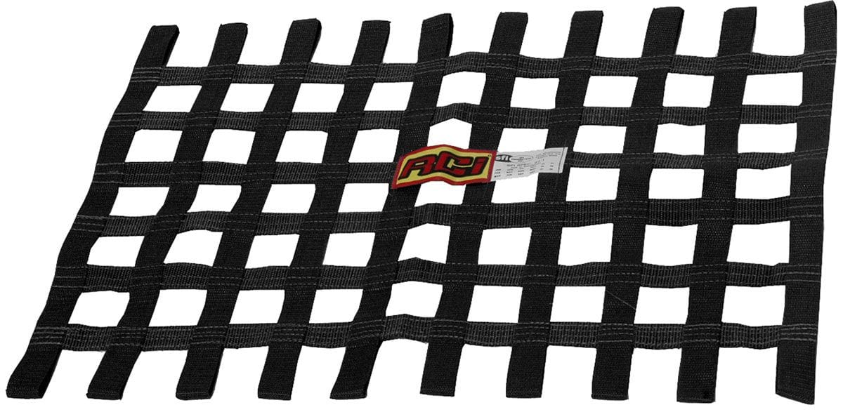 RCI 18" x 24". SFI 3.3 Rated Window Net - Black RCI7600D Autofit
