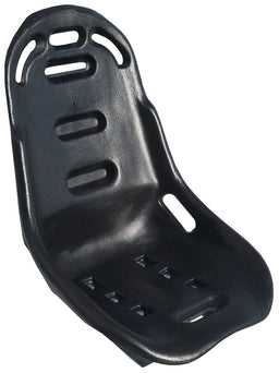 RCI 20" Wide x 27" Tall Lo-Back Poly Racing Seat RCI8020S Autofit