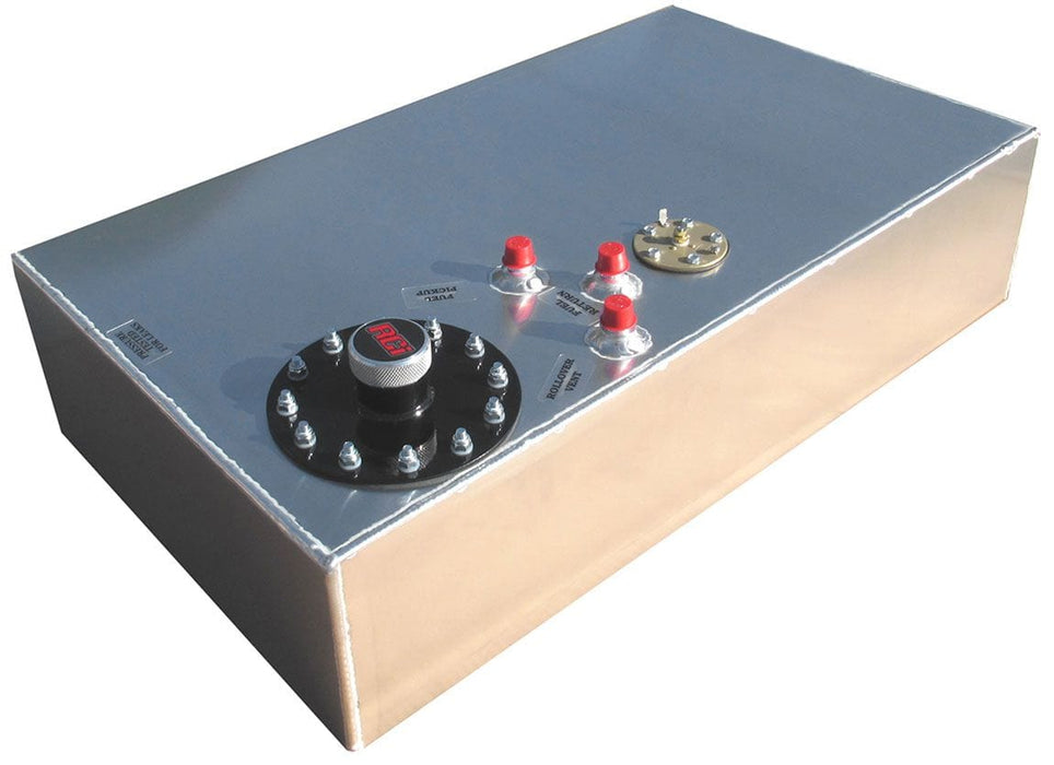RCI No Foam. Size: 30" x 17" x 7" 17 Gallon (64L) Aluminium Street Rod Fuel Cell with Sender - Natural RCI2172A Autofit