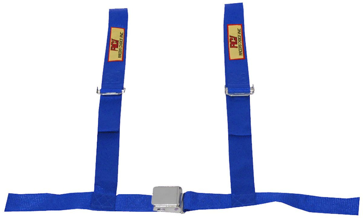RCI Non SFI 4 Point 2" Street Racing Harness - Blue RCI9450C Autofit