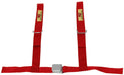 RCI Non SFI 4 Point 2" Street Racing Harness - Red RCI9450B Autofit