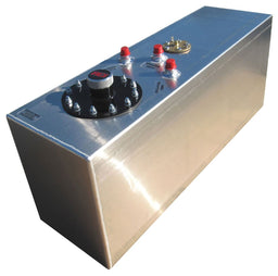 RCI Size: 30" x 9" x 12" 15 Gallon (57L) Aluminium Street Rod Fuel Cell with Sender - No Foam RCI2161A Autofit