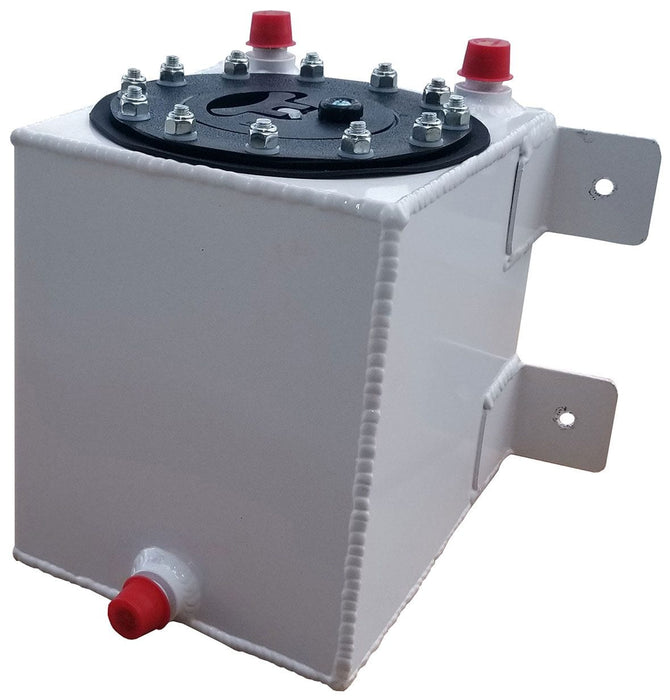 RCI Size: 6-1/2" x 6-1/2" x 9" 1 Gallon (3.8L) Aluminium Fuel Cell with Foam - Natural RCI2010A Autofit