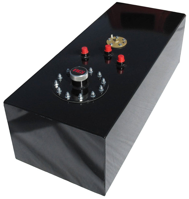 RCI With 0-90 ohm Sender, 30" x 12" x 9" 15 Gallon Aluminium Fuel Cell - Black RCI2162AD Autofit