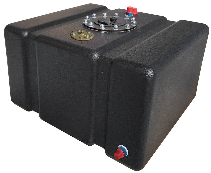 RCI With Sender Unit 0-90 Ohms, Size: 17" x 17" x 12 Gallon (45L) Poly Pro Street Fuel Cell without Foam RCI1120S Autofit