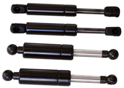 RING 225lb Weight Limit Universal Replacement Gas Struts - Black Finish RING99000-225 Autofit