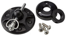 RING Suit 1965-1970 Mustang Billet Bonnet Pin Kit - Black Finish RING50650-5511B Autofit