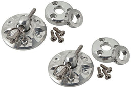 RING Universal, Natural Finish Billet Hood/Bonnet Pin Kit RING99000-5501N Autofit