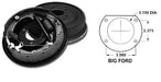 ROADSTER 11" x 2 1/2" SO-CAL Speed Shop Ford 9" Early Rear Drum Brake Kit SO96237 Autofit