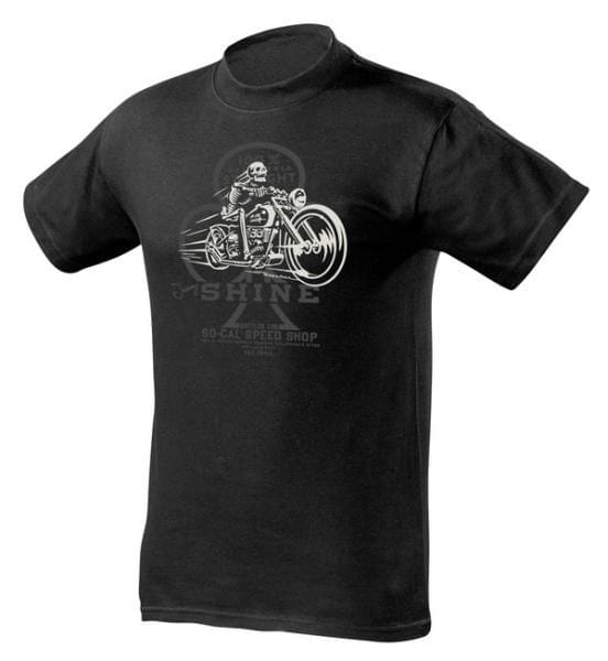 ROADSTER Black Small SO-CAL Speed Shop Shine Bike Short Sleeve T-Shirt SOJSM-1504TC10S Autofit