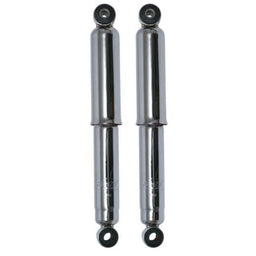 ROADSTER Chrome Finish, 7-7/8" closed and 11-1/4" extended SO-CAL Speed Shop Steel Shorty Covered Speedshocks SO60683 Autofit