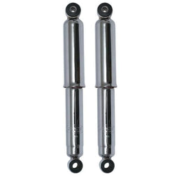 ROADSTER Chrome Finish, 9-1/4" closed and 14-1/4" extended SO-CAL Speed Shop Steel Covered Speedshocks SO60682Q5 Autofit