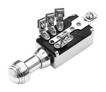 ROADSTER SO-CAL Speed Shop Polished 40 Style Knob 2 Position Headlight Light Switch SO001 Autofit