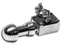 ROADSTER SO-CAL Speed Shop Polished 40 Style Knob Push Horn Switch SO001-60768 Autofit