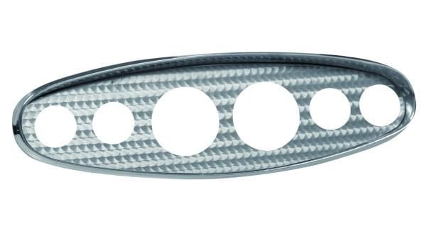 ROADSTER SO-CAL Speed Shop S/S Finish 6 Gauge Panel SO001-60710 Autofit