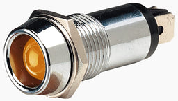 Rocket Amber LED, 12V Chrome LED Dash Light ACX62090BL Autofit