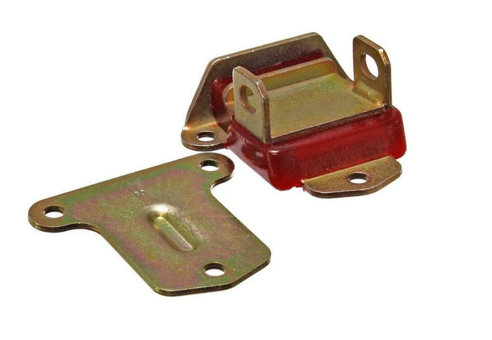 ROCKET Suit Small Block & Big Block Chev Locking Engine Mount, Red Urethane RPES-31114R Autofit