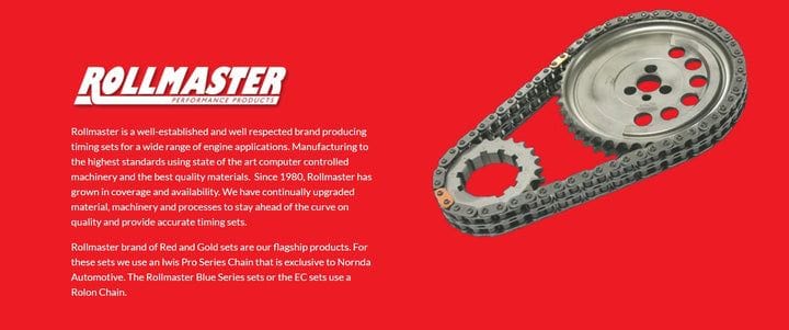 ROLLMASTER Suit Chrysler 265 Hemi 56 Link Double Timing Chain RO3DR56-2 Autofit