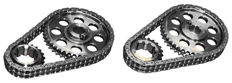 ROLLMASTER Suit SB Ford 302-351W Pre-EFI & Dart Windsor Block, Line Bore .005" D/R Timing Chain Set ROCS3010LB5 Autofit