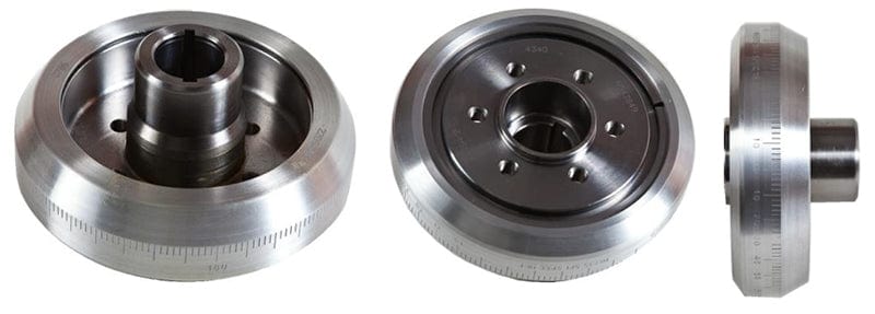 ROMAC Suit Holden 253-304-308, Internal Balance With Dual Key, 6 Bolt Steel/Alloy Harmonic Balancer RO0220SA/B-6 Autofit