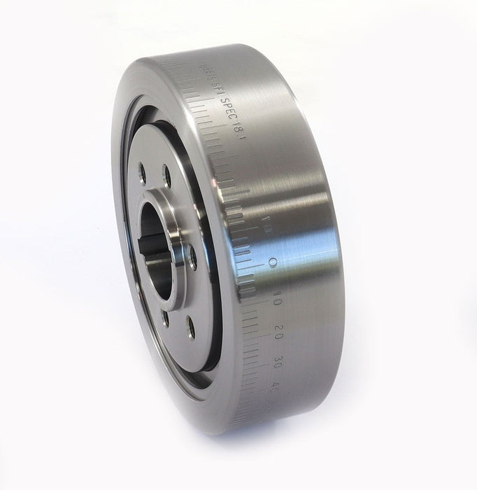 ROMAC Suit SB Chev with BB Chev Snout, Dual Keyway & 6-Bolt Hub Steel Harmonic Balancer RO0202-207B Autofit