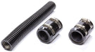 RPC 1-3/4" x 12" Length Stainless Steel Radiator Hose Kit, Black RPCR7301BK Autofit