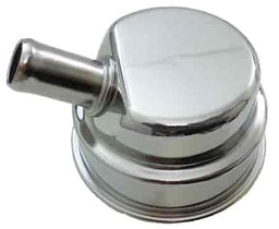 RPC 1" Neck (Tube is 5/8" Dia), Fits Valve Covers with 1.25" Holes Chrome Steel Mopar Style Push-In Breather with Tube RPCR9169 Autofit