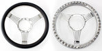 RPC 2" Dish, Leather Half-Wrap 14" Banjo Style Billet Aluminium Steering Wheel RPCR5620 Autofit