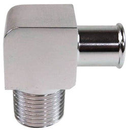 RPC 3/4" NPT x 1/2" Aluminium Chrome 90 Degree Fitting RPCR4530 Autofit