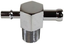 RPC 3/8" NPT x 3/8" & 1/4" Barbs Aluminium Tee Fitting RPCR4531 Autofit