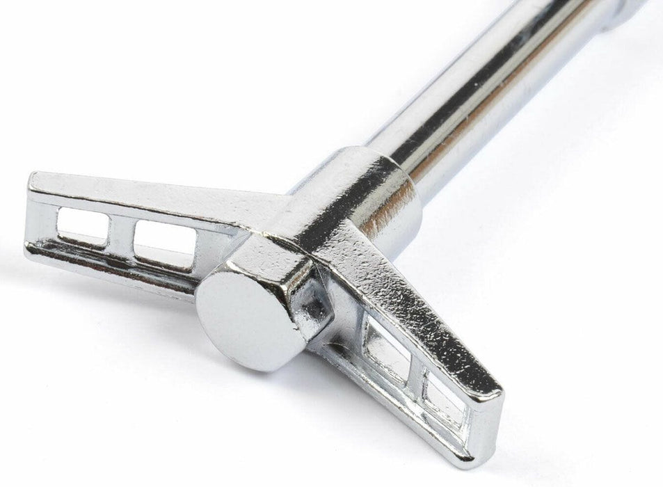 RPC 4" high, 1/4&qout;-20 x 1-3/8" threads Chrome Deluxe Style Valve Cover Wing Nut RPCR1006 Autofit