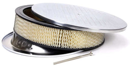 RPC 5-1/8 Recesed Base 14 x 3" Air Filter Assembly, Polished, Ball Milled> RPCR6801 Autofit