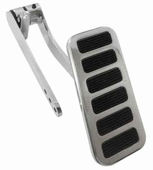 RPC Aluminium Pad with Steel Arm. (Suit Automatic Transmission) Aluminium Throttle Pedal with Rubber Insert (Polished Finish) RPCR8600POL Autofit