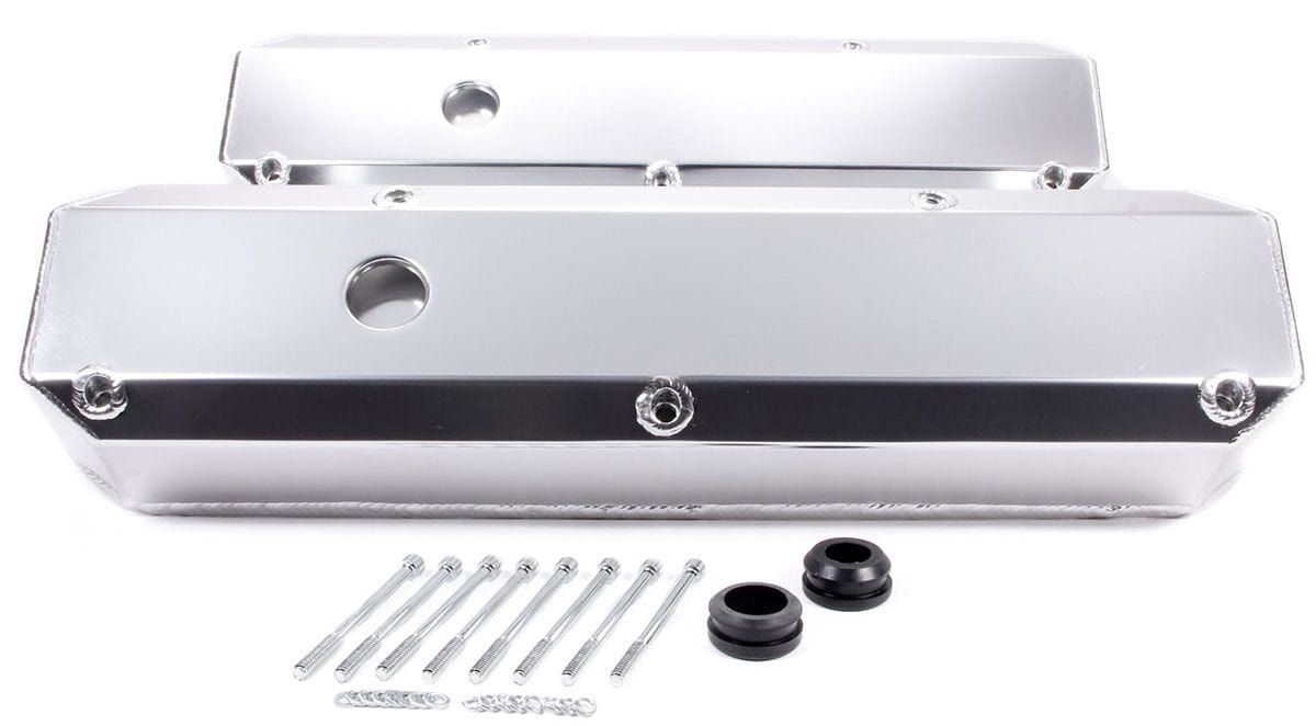 RPC Anodized Finish Suit SB Chrysler 318-340-360 Fabricated Aluminium Valve Covers RPCR6246 Autofit