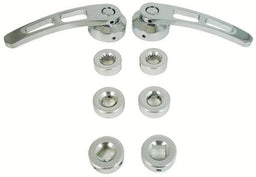 RPC Chrome Aluminium Door Handles 4-1/4" RPCR8406 Autofit